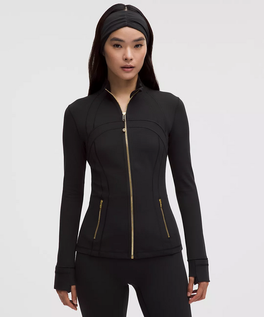 Lululemon Define Jacket Nulu - Black/Gold