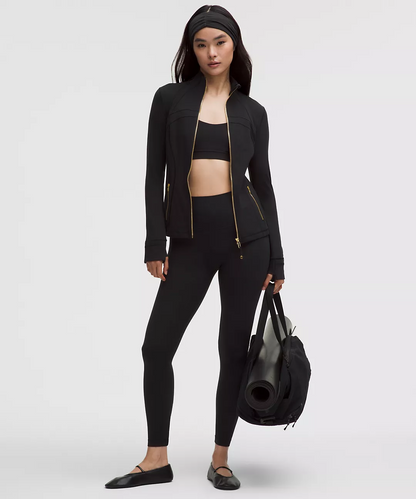 Lululemon Define Jacket Nulu - Black/Gold